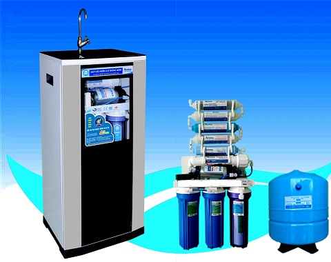 Tủ máy lọc nước RO - kiếng cường lực